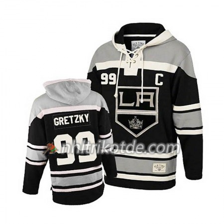 Los Angeles Kings Wayne Gretzky 99 Schwarz Sawyer Hooded Sweatshirt - Herren